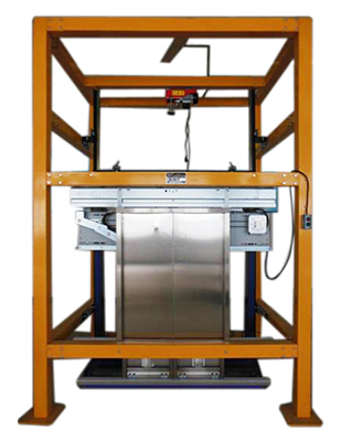 电梯门机构安装调试实训考核设备